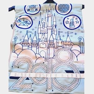 DISNEY WORLD 🔖NWT!  2018 Drawstring Backpack Bag